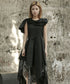 Asymmetric Bow Pleated Top